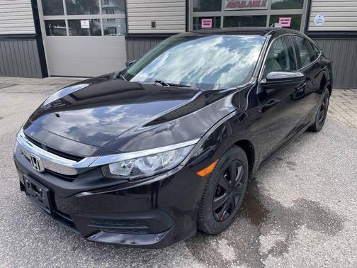 Crystal Black Pearl 2017 Honda Civic LX