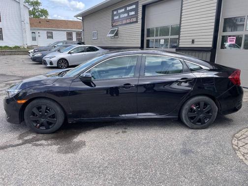 Crystal Black Pearl 2017 Honda Civic LX