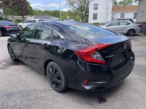 Crystal Black Pearl 2017 Honda Civic LX