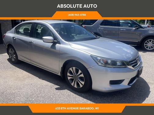 Alabaster Silver Metallic 2014 Honda Accord LX