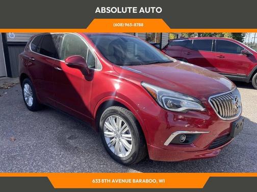 Chili Red Metallic 2018 Buick Envision Preferred