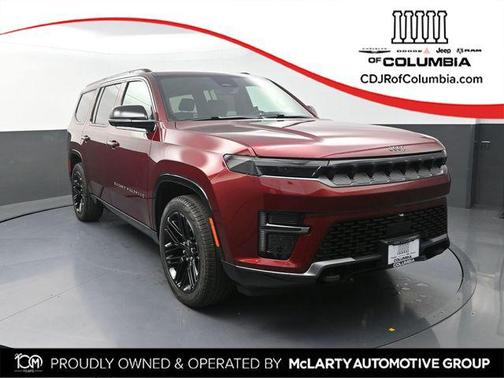 Velvet Red Pearlcoat 2026 Jeep Grand Wagoneer Limited Reserve 4x4