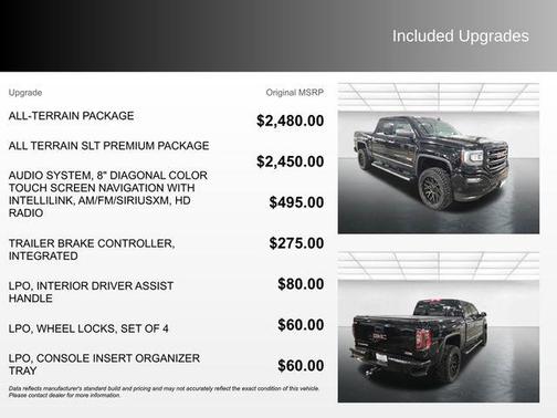 Onyx Black 2016 GMC Sierra 1500 SLT