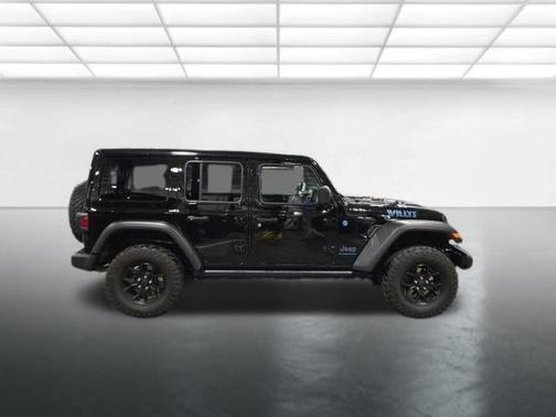 Black Clearcoat 2024 Jeep Wrangler 4xe Willys