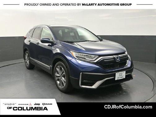 Obsidian Blue Pearl 2022 Honda CR-V Hybrid Touring