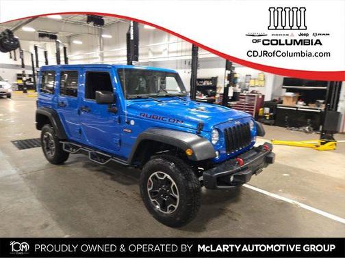 Hydro Blue Pearlcoat 2016 Jeep Wrangler Unlimited Rubicon