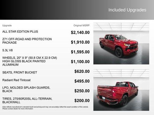 Radiant Red Tintcoat 2024 Chevrolet Silverado 1500 RST