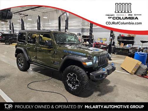 Sarge Green Clearcoat 2023 Jeep Wrangler 4xe Rubicon