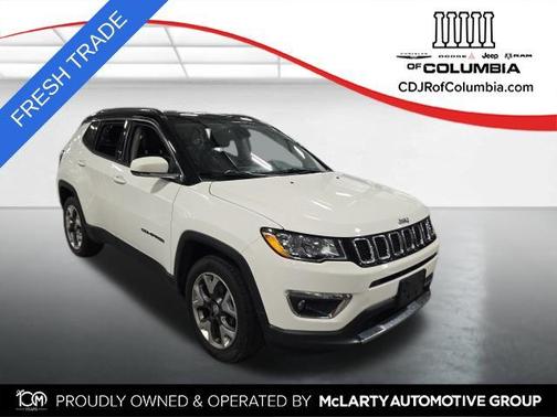 White Clearcoat 2018 Jeep Compass Limited