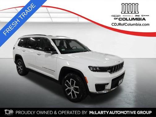 Bright White Clearcoat 2024 Jeep Grand Cherokee L Limited