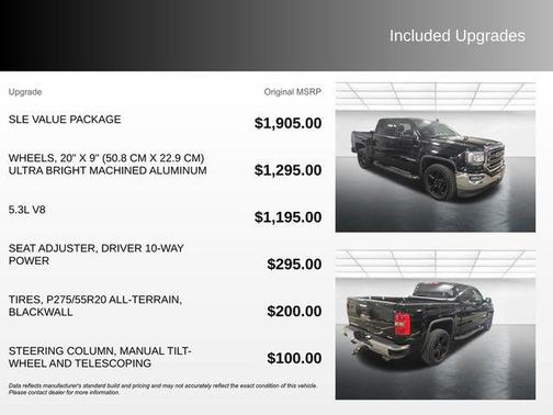 2016 GMC Sierra 1500 SLE