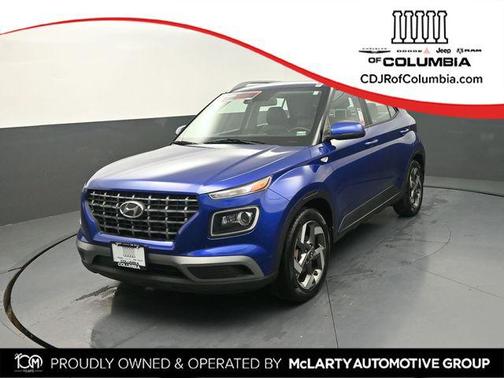 Intense Blue 2022 Hyundai VENUE Limited