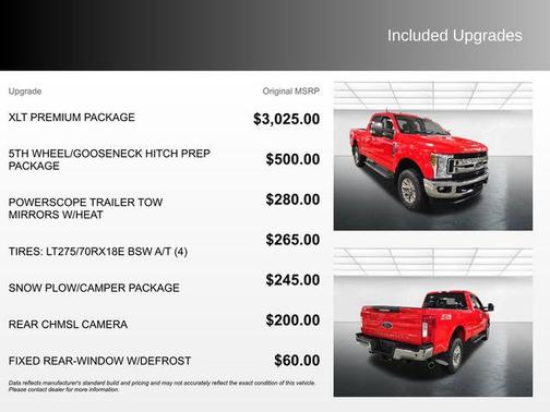 Race Red 2019 Ford F-250 XLT