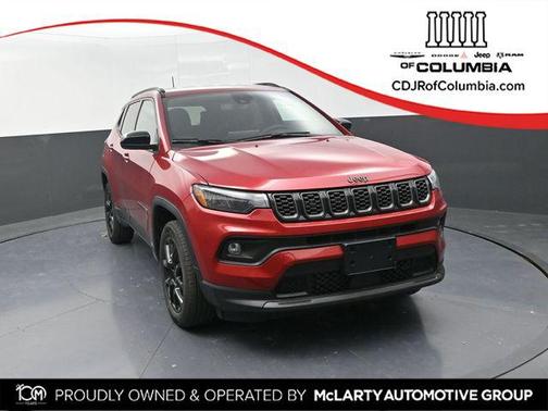 Red Hot Pearlcoat 2026 Jeep Compass Latitude