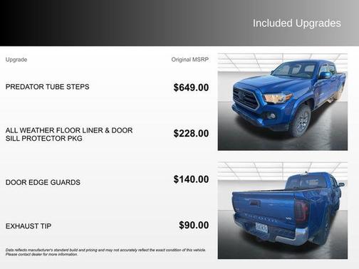 Blazing Blue 2018 Toyota Tacoma SR5