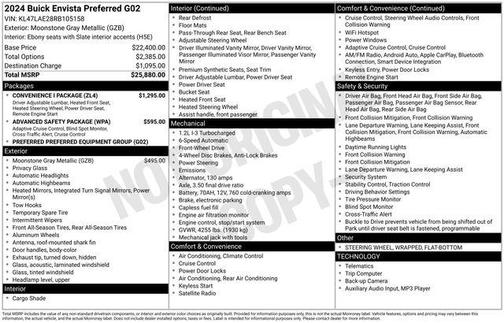 2024 Buick Envista Preferred FWD