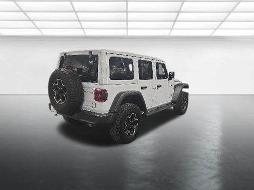 Bright White Clearcoat 2023 Jeep Wrangler 4xe Rubicon