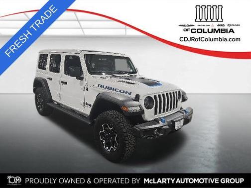 Bright White Clearcoat 2023 Jeep Wrangler 4xe Rubicon