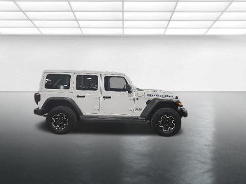 Bright White Clearcoat 2023 Jeep Wrangler 4xe Rubicon