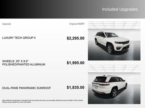Bright White Clearcoat 2022 Jeep Grand Cherokee 4xe Base