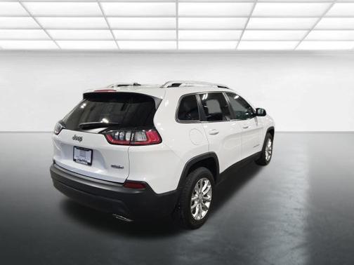 Bright White Clearcoat 2019 Jeep Cherokee Latitude