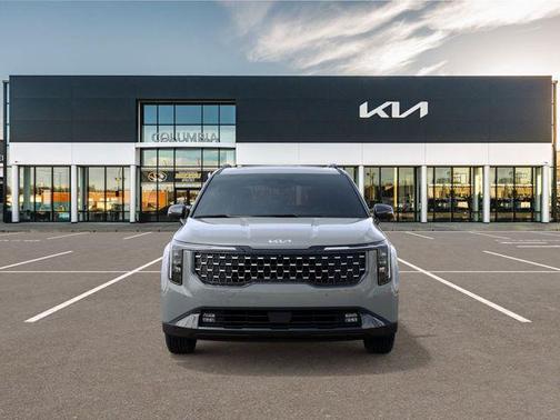 Ceramic Silver 2026 Kia Carnival SX
