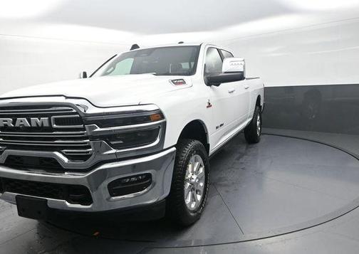Bright White Clearcoat 2026 RAM 3500 Laramie Crew Cab 4x4 6'4' Box