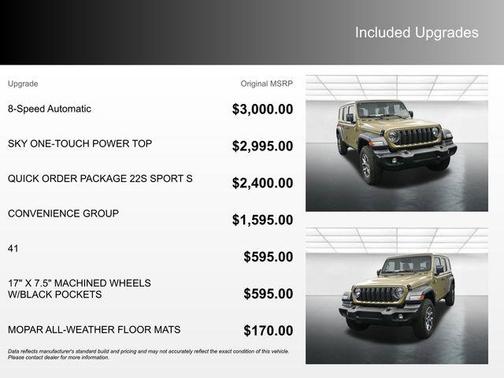 2026 Jeep Wrangler Sport S