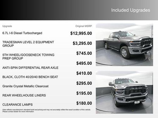 2026 RAM 2500 Tradesman Crew Cab 4x4 6'4' Box