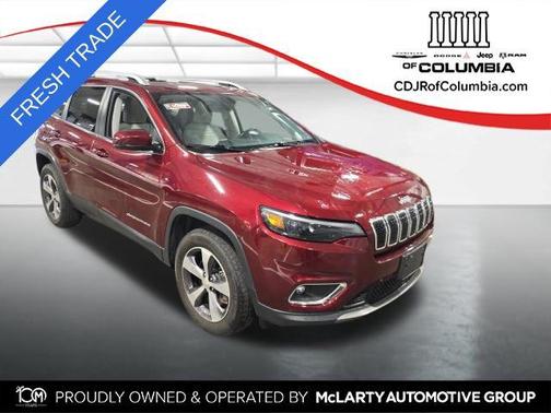 Velvet Red Pearlcoat 2020 Jeep Cherokee Limited