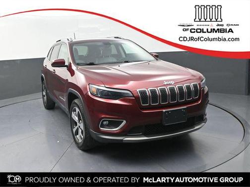 Velvet Red Pearlcoat 2020 Jeep Cherokee Limited