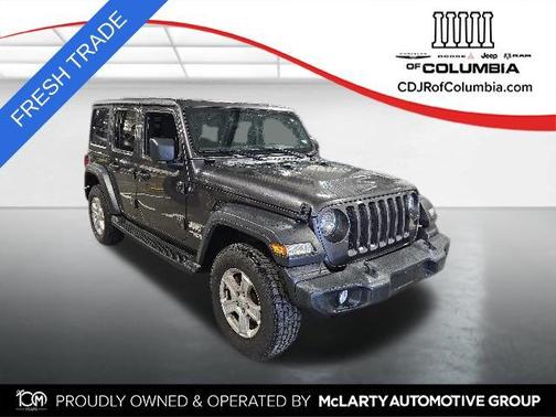 Granite Crystal Metallic Clearcoat 2021 Jeep Wrangler Unlimited Sport