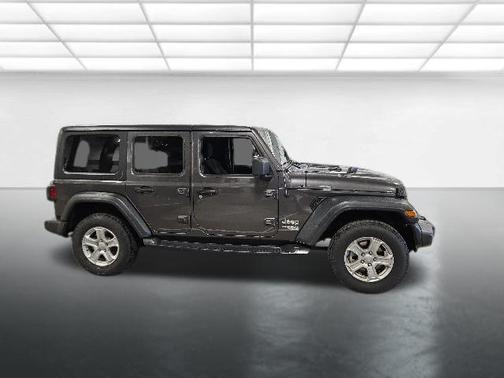 Granite Crystal Metallic Clearcoat 2021 Jeep Wrangler Unlimited Sport