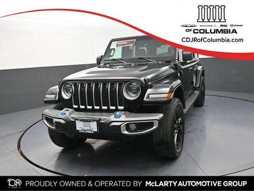 Black Clearcoat 2023 Jeep Wrangler 4xe Sahara