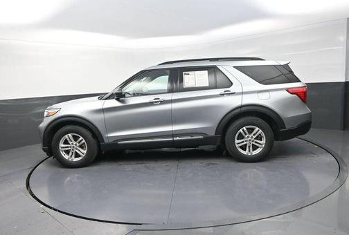 Silver Metallic 2024 Ford Explorer XLT