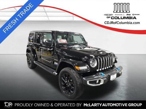 Black Clearcoat 2023 Jeep Wrangler 4xe Sahara