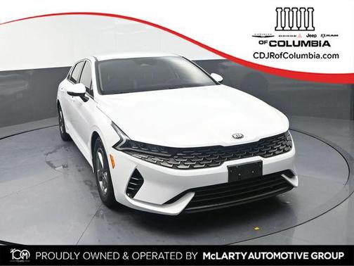 Glacial White Pearl 2021 Kia K5 LXS
