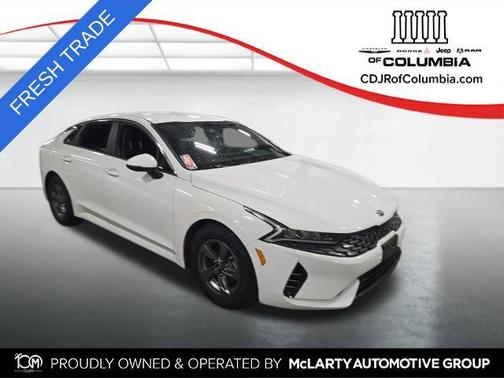 Glacial White Pearl 2021 Kia K5 LXS