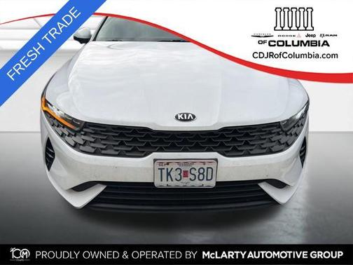Glacial White Pearl 2021 Kia K5 LXS