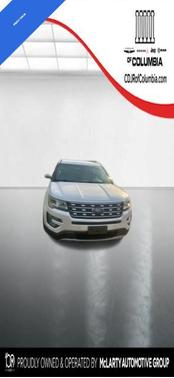 White Platinum Clearcoat Metallic 2016 Ford Explorer Limited