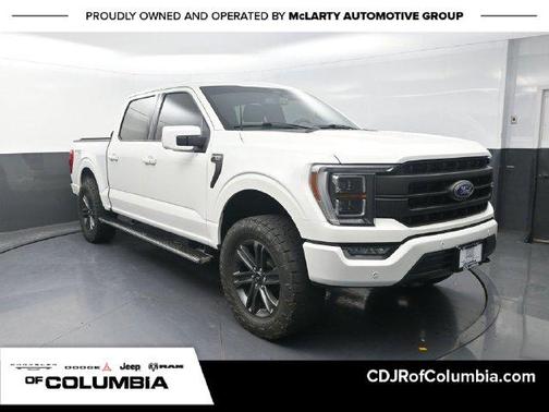 Star White Metallic Tri-Coat 2023 Ford F-150 Lariat