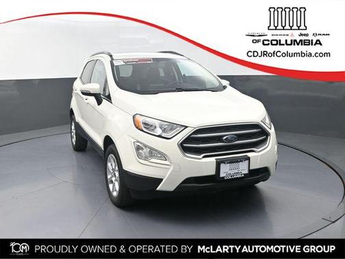Diamond White 2020 Ford EcoSport SE