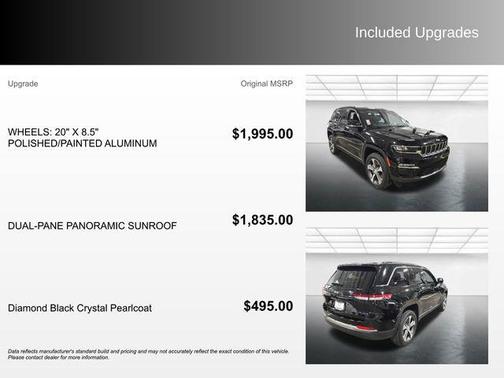 Diamond Black Crystal Pearlcoat 2022 Jeep Grand Cherokee 4xe Base