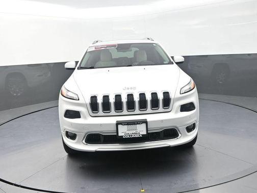 Bright White Clearcoat 2018 Jeep Cherokee Overland