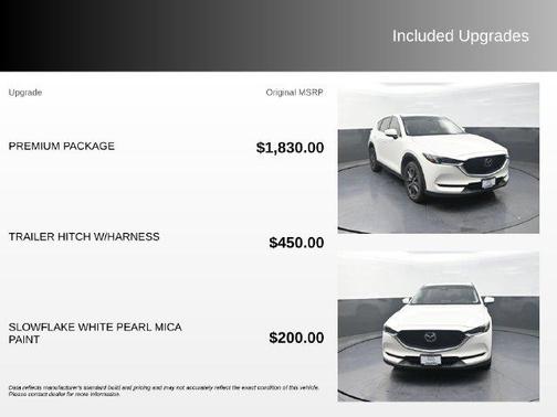 Snowflake White Pearl Mica 2017 Mazda CX-5 Grand Touring