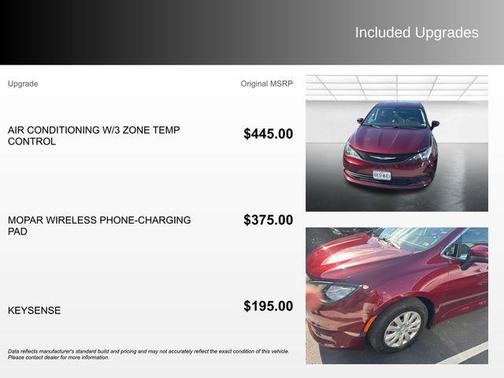 Velvet Red Pearlcoat 2018 Chrysler Pacifica L