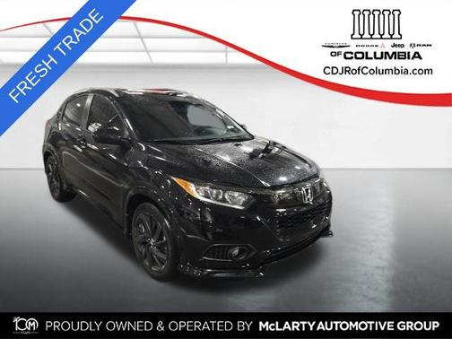 Crystal Black Pearl 2022 Honda HR-V 2WD Sport