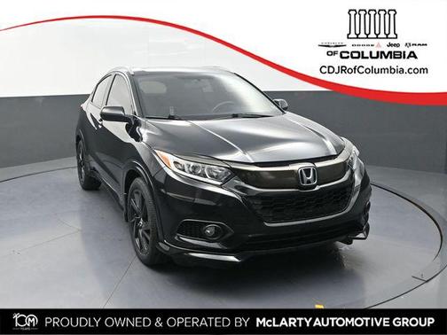 Crystal Black Pearl 2022 Honda HR-V 2WD Sport