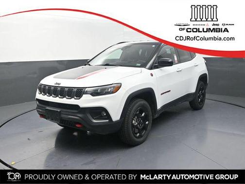 Bright White Clearcoat 2023 Jeep Compass Trailhawk