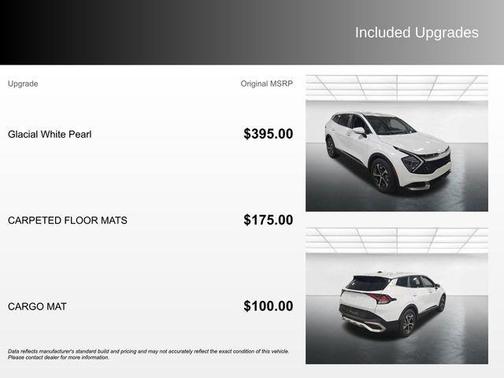 Glacial White Pearl 2025 Kia Sportage EX